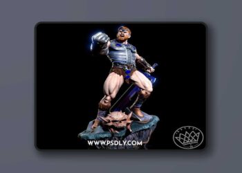 Nacho CG – Fan Art – Fisto from Masters of the Universe Statue – 3D Print Model STL