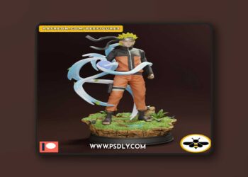 Naruto Modo Sabio – 3D STL Print Model