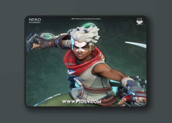 Neko Figurines – Ekko – 3D Print Model STL