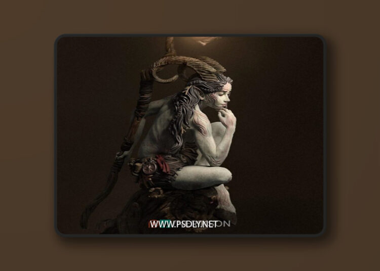 Nerikson – Eshvara the Cursed Faun – 3D Print Model STL 1 Nerikson – Eshvara the Cursed Faun – 3D Print Model STL