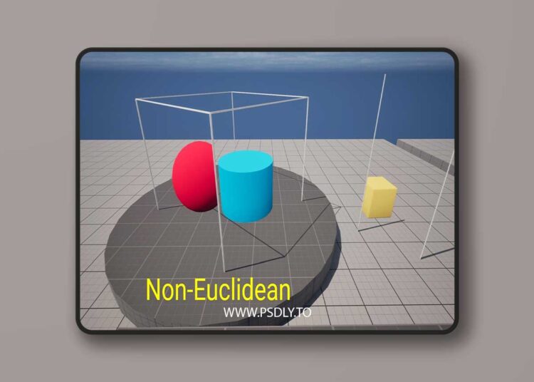 Non Euclidean Template v1.1 (5.4.+) for Unreal Engine 1 Non Euclidean Template v1.1 (5.4.+)