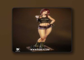 Nympha – Black Lagoon – Revy – 3D Print Model STL