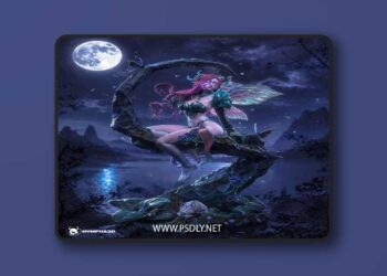 Nympha – Moth Guardian – 3D Print Model STL