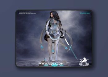 OXO3D Figures – Raven – 3D Print Model STL