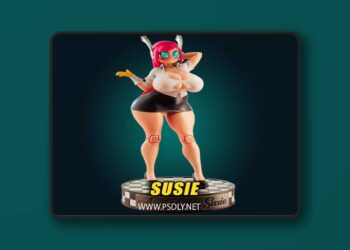 Officer Rhu – Kirby Air Rider – Susie – 3D Print Model STL