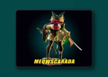 Officer Rhu – Pokemon – Samurai Meowscarada – 3D Print Model STL
