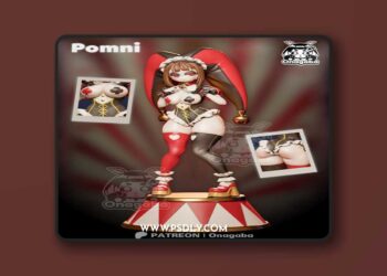 Onagaba – Digital Circus – Pomni – 3D Print Model STL