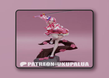 Psylocke – 3D STL Print Model