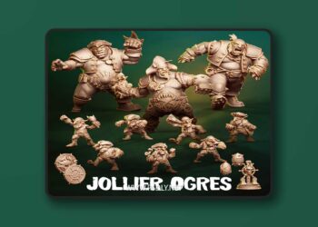 Punga Miniatures – Jollier Ogres Part 1 February 2026 – 3D Print Model STL