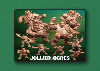 Punga Miniatures – Jollier Ogres Part 2 March 2026 – 3D Print Model STL