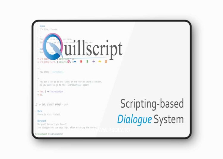 Quillscript Dialog System v2.5 (5.7 - 5.8) 1 Quillscript Dialog System v2.5 (5.7 - 5.8)