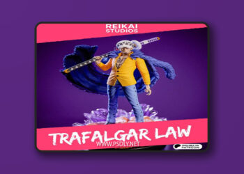 Ryodan Studio – Trafalgar D. Water Law – 3D Print Model STL