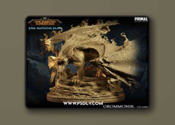 Shadow Dragon – Grommonir – 3D Print Model