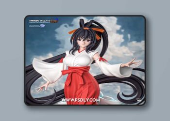 Shinobu Sculpts – Akeno Himejima – High School DxD – 3D Print Model