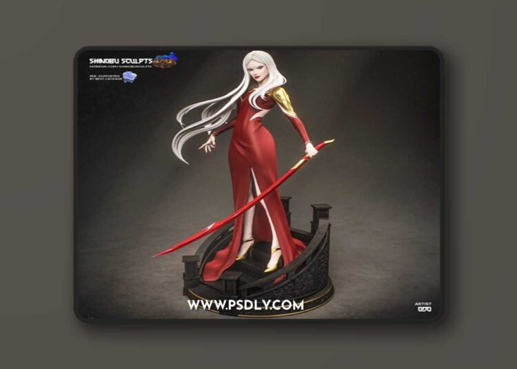 Shinobu Sculpts – Carmilla – Castlevania – 3D Print Model STL 1 Shinobu Sculpts – Carmilla – Castlevania – 3D Print Model STL