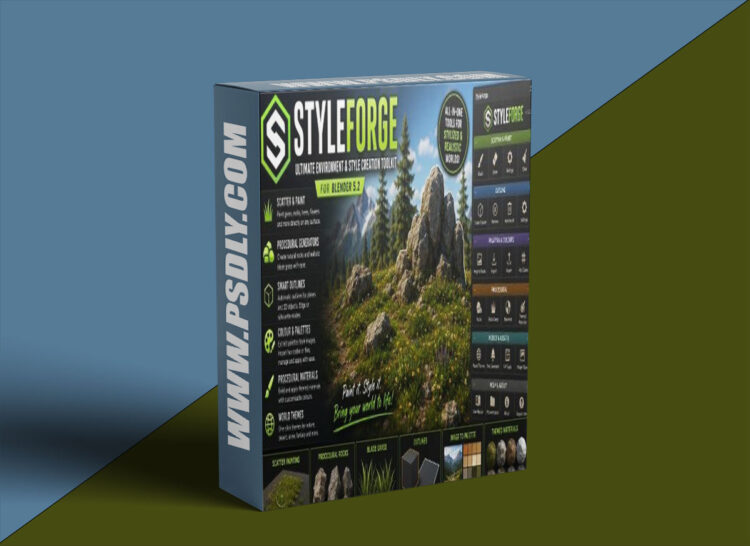 StyleForge v1.2.8 for Blender 1 StyleForge v1.2.8 for Blender