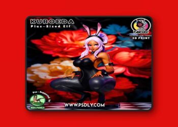 Tarsis – Kuroeda – Plus – Sized Elf – 3D Print Model STL
