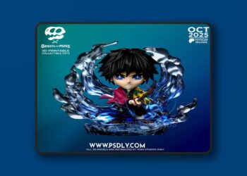 Tomioka Giyu Chibi – 3D STL Print Model
