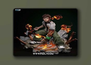 Toon Studios – Ben Ten – 3D Print Model STL