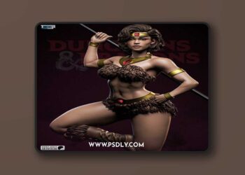 Toon Studios – Diana DD – 3D Print Model STL