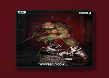Toon Studios – Raphael TMNT – 3D Print Model STL