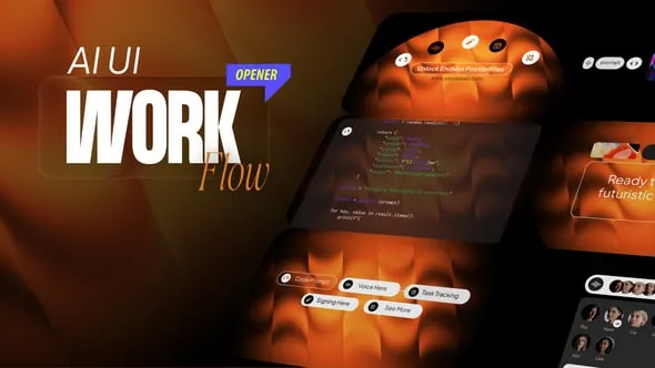 Videohive - AI Workflow Process - 64718047 1 Videohive AI Workflow Process 64718047