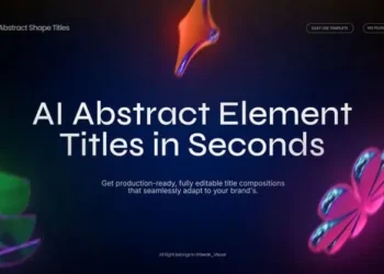 Videohive Ai Abstrac Shape Titles 64694667