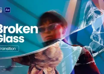 Videohive Broken Glass Transition 64974830