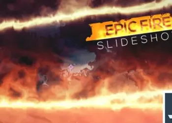 Videohive Epic Fire Slideshow 18200148