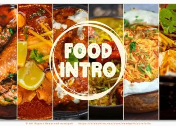 Videohive Food Intro Restaurant Promo Opener 64605280