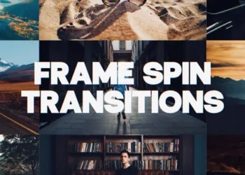 Videohive Frame Spin Transitions 64717272
