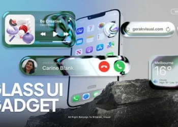 Videohive Glass UI Gadget Widgets 64545680