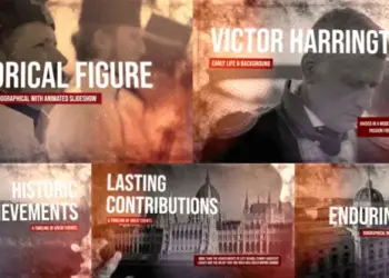 Videohive Historical Figures Biographical with Animated Slideshow 64745535