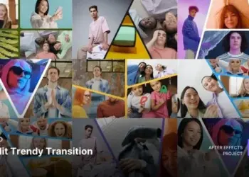 Videohive Intro Split Trendy Transition 64744480