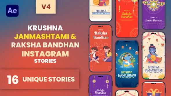Videohive - Krishna Janmashtami & Raksha Bandhan Stories Pack - 64888700 1 Videohive Krishna Janmashtami Raksha Bandhan Stories Pack 64888700