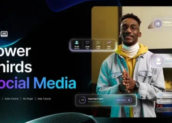 Videohive Lower Thirds Social Media 64603488