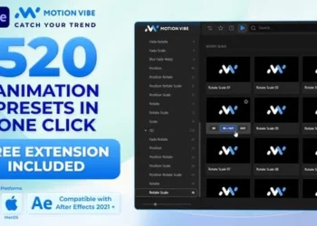 Videohive Motion Presets Pack Free Extension for After Effects Included 64586468 Project Script for After Effects