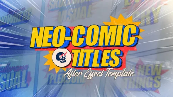 Videohive - Neo-Comic Titles - 64841463 1 Videohive Neo Comic Titles 64841463