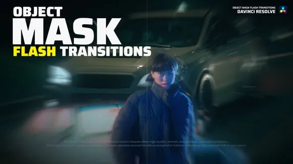 Videohive - Object Mask Flash Transitions for Davinci Resolve - 64841446 1 Videohive Object Mask Flash Transitions for Davinci Resolve 64841446
