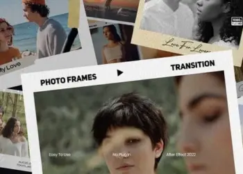 Videohive Photo Frames Transitions 64974523