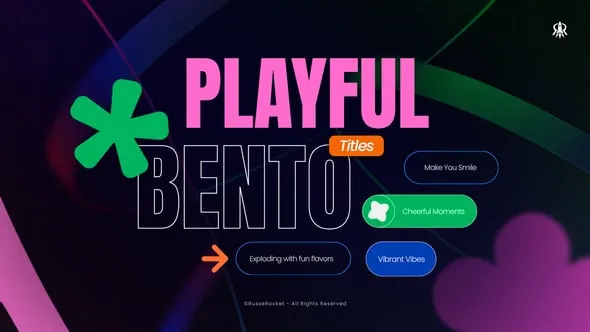 Videohive - Playful Bento Title - 64874407 1 Videohive Playful Bento Title 64874407