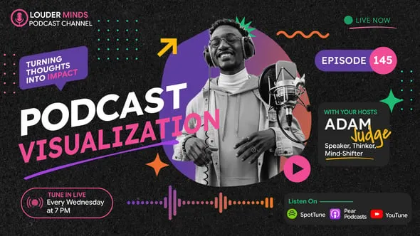 Videohive - Podcast Visualization - 64568238 1 Videohive Podcast Visualization 64568238