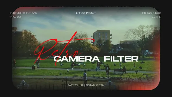 Videohive - Retro Camera Filter - 64857748 1 Videohive Retro Camera Filter 64857748