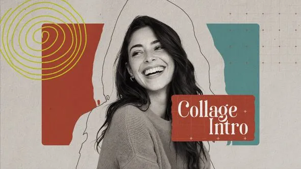 Videohive - Retro Paper Collage Intro - 64682555 1 Videohive Retro Paper Collage Intro 64682555