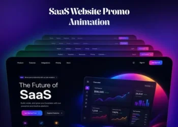 Videohive SaaS Website Promo Animation 64597187