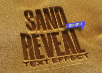 Videohive Sand Reveal Text Effect 64626327