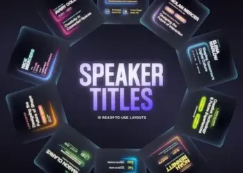 Videohive Speaker Spotlight Titles 64791912