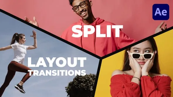 Videohive - Split Layout Transitions for After Effects - 64604466 1 Videohive Split Layout Transitions for After Effects 64604466