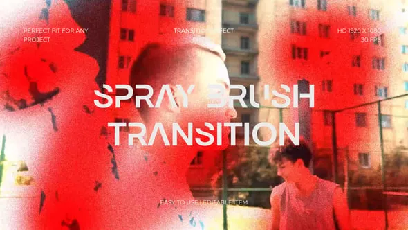 Videohive - Spray Brush Transition - 64857733 1 Videohive Spray Brush Transition 64857733