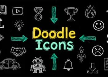 Videohive Universal Doodle Icons 64573607